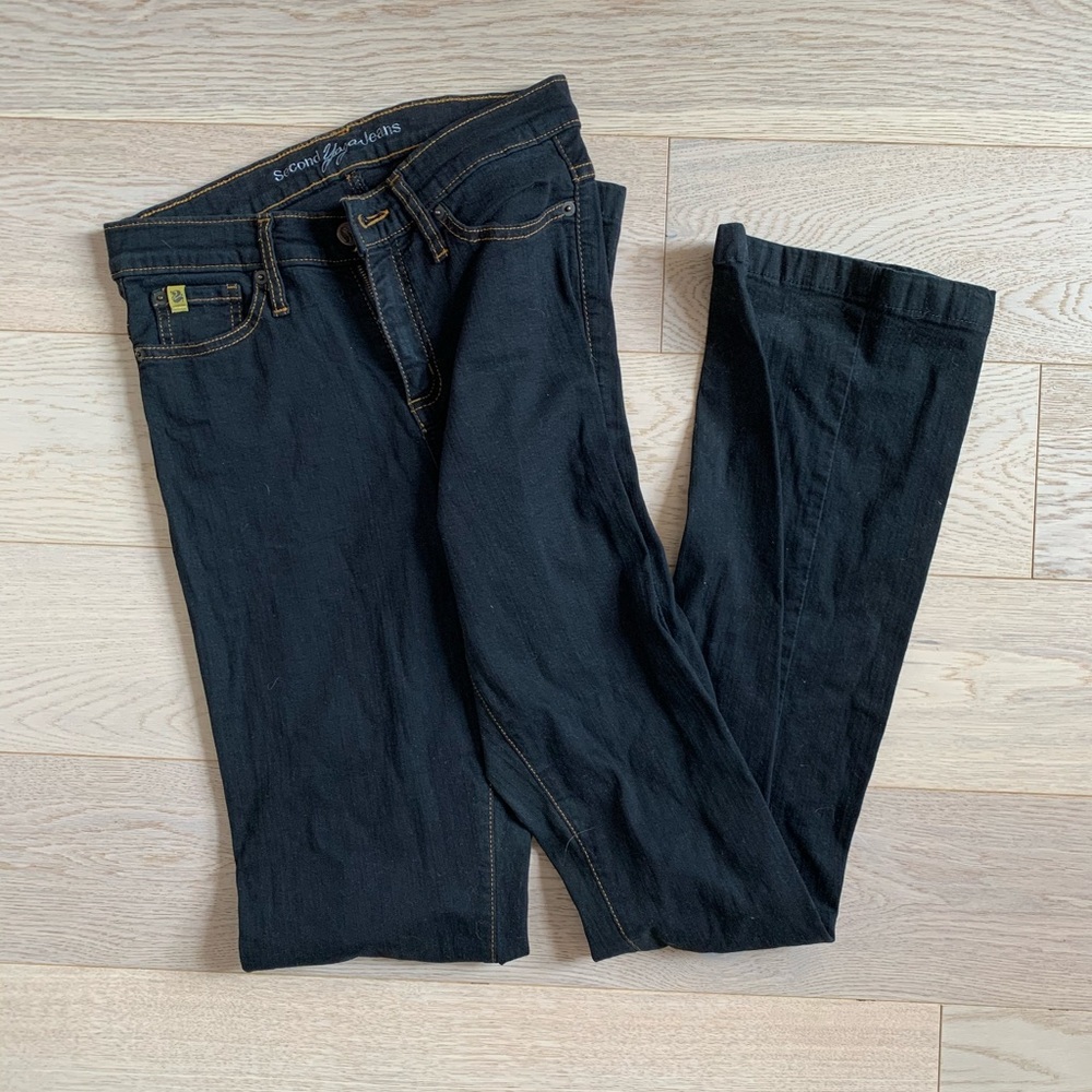 Second yoga straight leg jeans